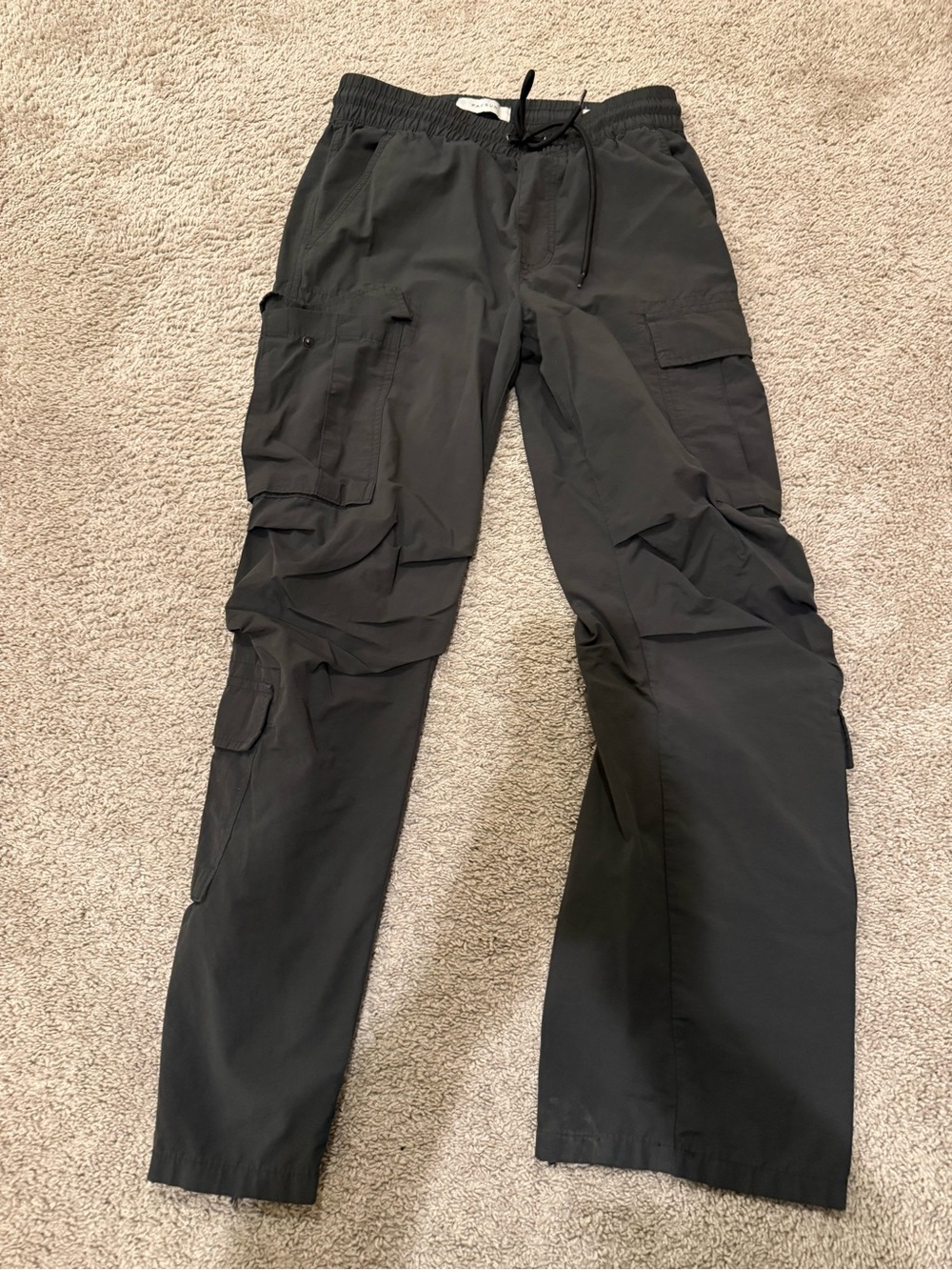 Men's Pacsun Black Cargo Pants - Casual Utility Style